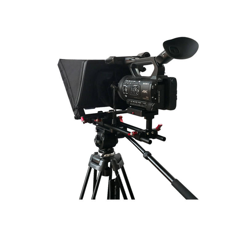 TY330 -Outlet 7-11&quot; Teleprompter per telecamere DSLR per interviste interne ed esterne