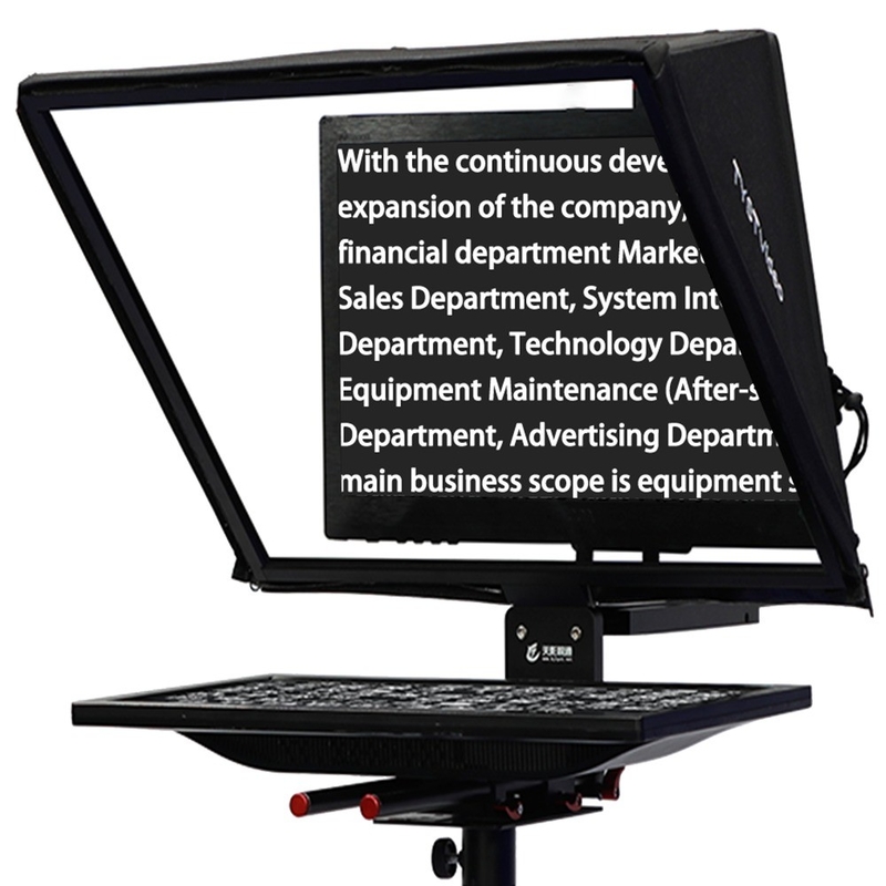 Teleprompter a specchio automatico da 20 pollici La soluzione definitiva per telepromptere e scattare