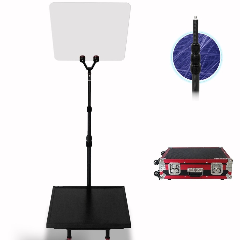Teleprompter da 17 pollici per videoconferenze televisive ed eventi dal vivo