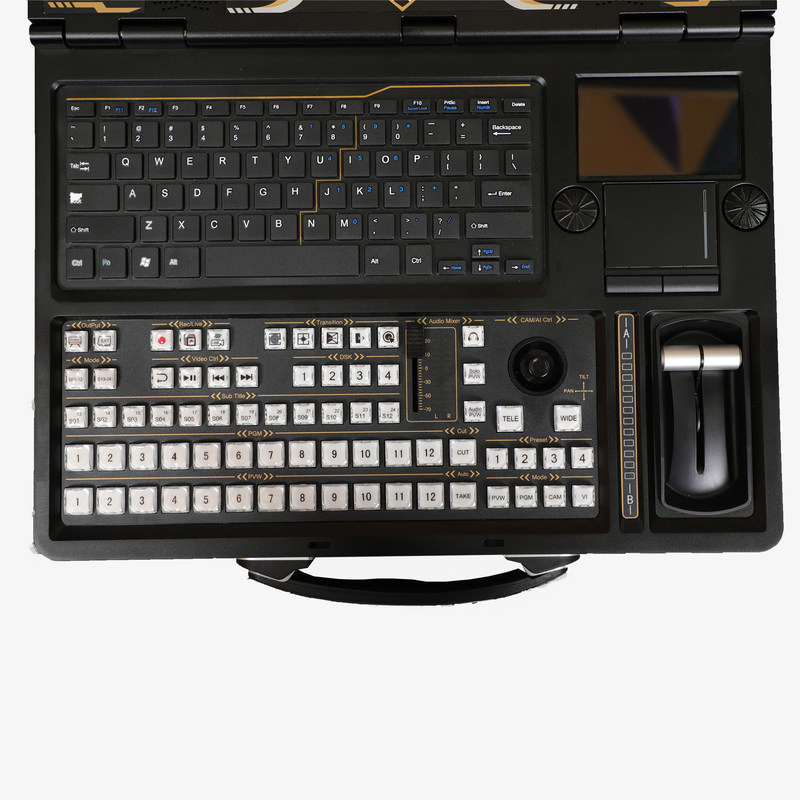 Versione 8K Pro Trasmissione in diretta portatile All-in-One Machine 2T ROM 12-Channel Switcher integrato