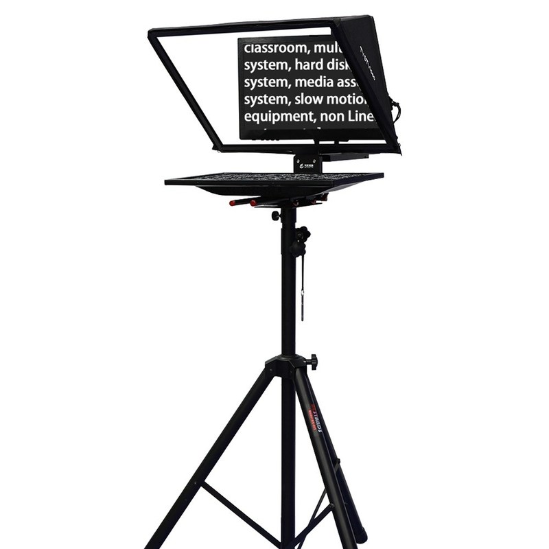 Teleprompter professionale da 22 pollici per interviste