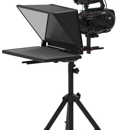 TS200 Teleprompter 20 pollici Single Monitor Studio Autocue con supporto regolabile