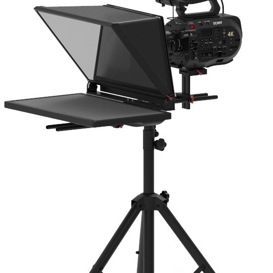Teleprompter professionale da 24 pollici per telecamera DV 1920*1080P Risoluzione telecomando wireless