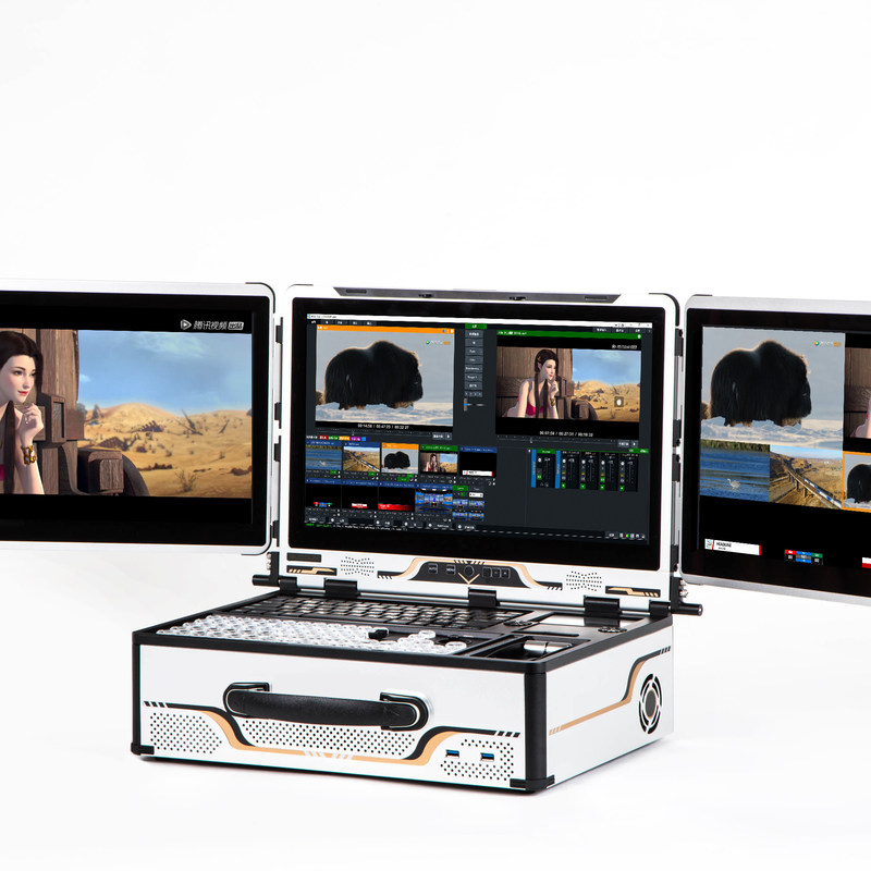 17.3 pollici TYSTVideo Media Broadcast All-in-one Machine con 16G di RAM e vMix Livestream