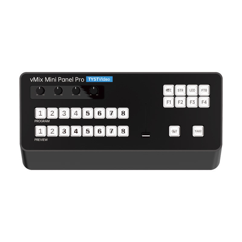 Pannello di controllo di registrazione e trasmissione video TYSTV Vmix Mini Directing Switch Keyboard